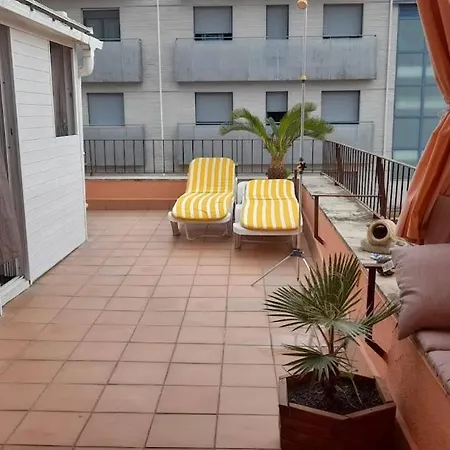 Terrassa-solarium Centre Apartament Platja d'Aro